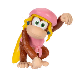 Donkey Kong, Diddy Kong & Dixie Kong 2.5-Inch Figure 3-Pack by JAKKS Pacific
