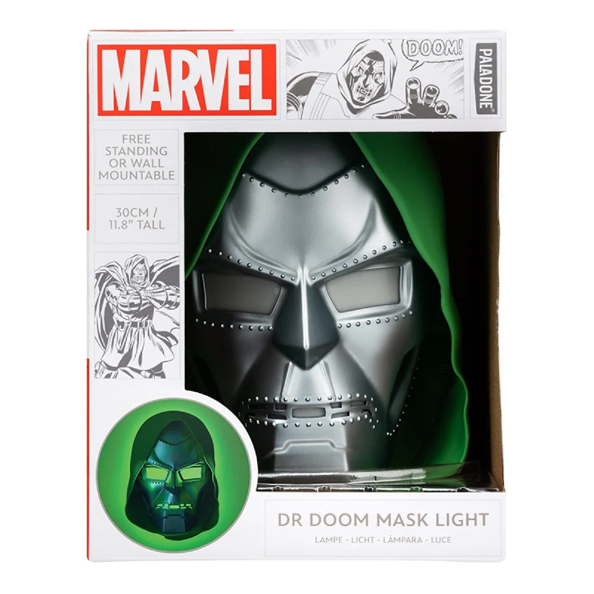 Doctor Doom Mask Light - Marvel by Paladone