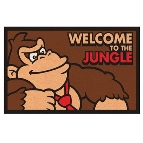 Nintendo Donkey Kong "Welcome to the Jungle" Coir Doormat 29" x 17"