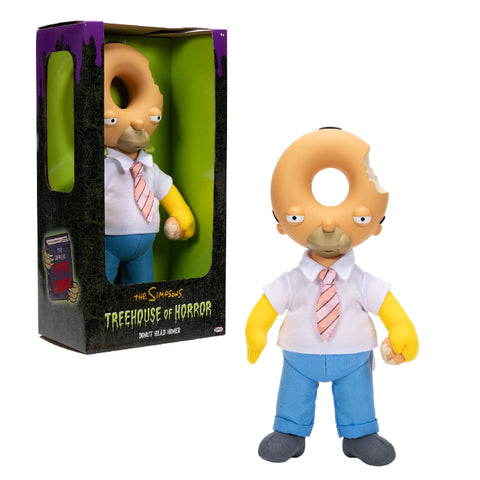 Donut Head Homer Treehouse of Horrors 9" Plush Figure The Simpsons Jakks Pacific