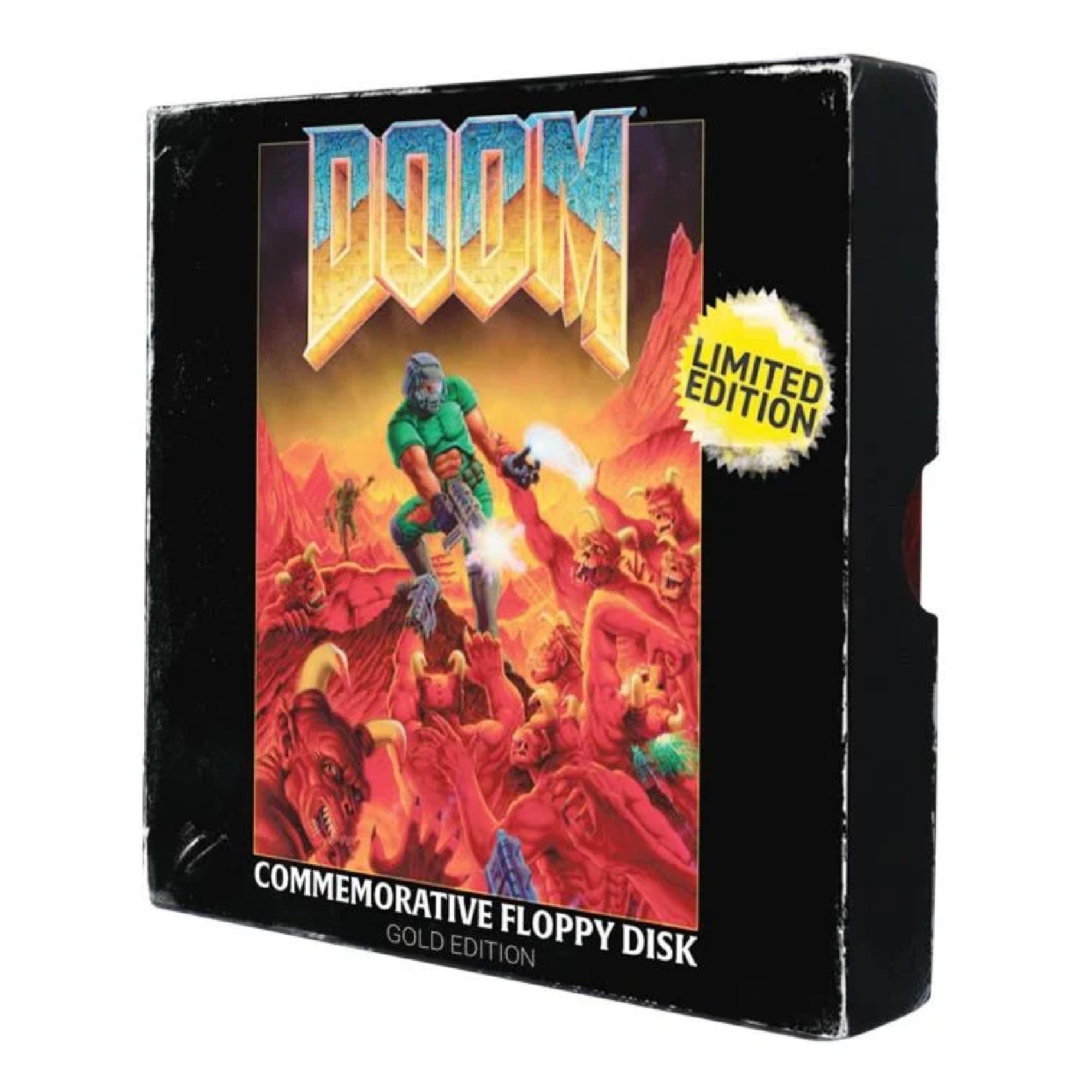 DOOM Commemorative Floppy Disk Limited Edition Replica - Gold Edition by Fanattik