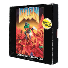 DOOM Commemorative Floppy Disk Limited Edition Replica - Gold Edition by Fanattik