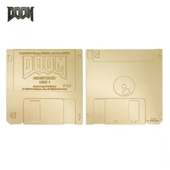 DOOM Commemorative Floppy Disk Limited Edition Replica - Gold Edition by Fanattik
