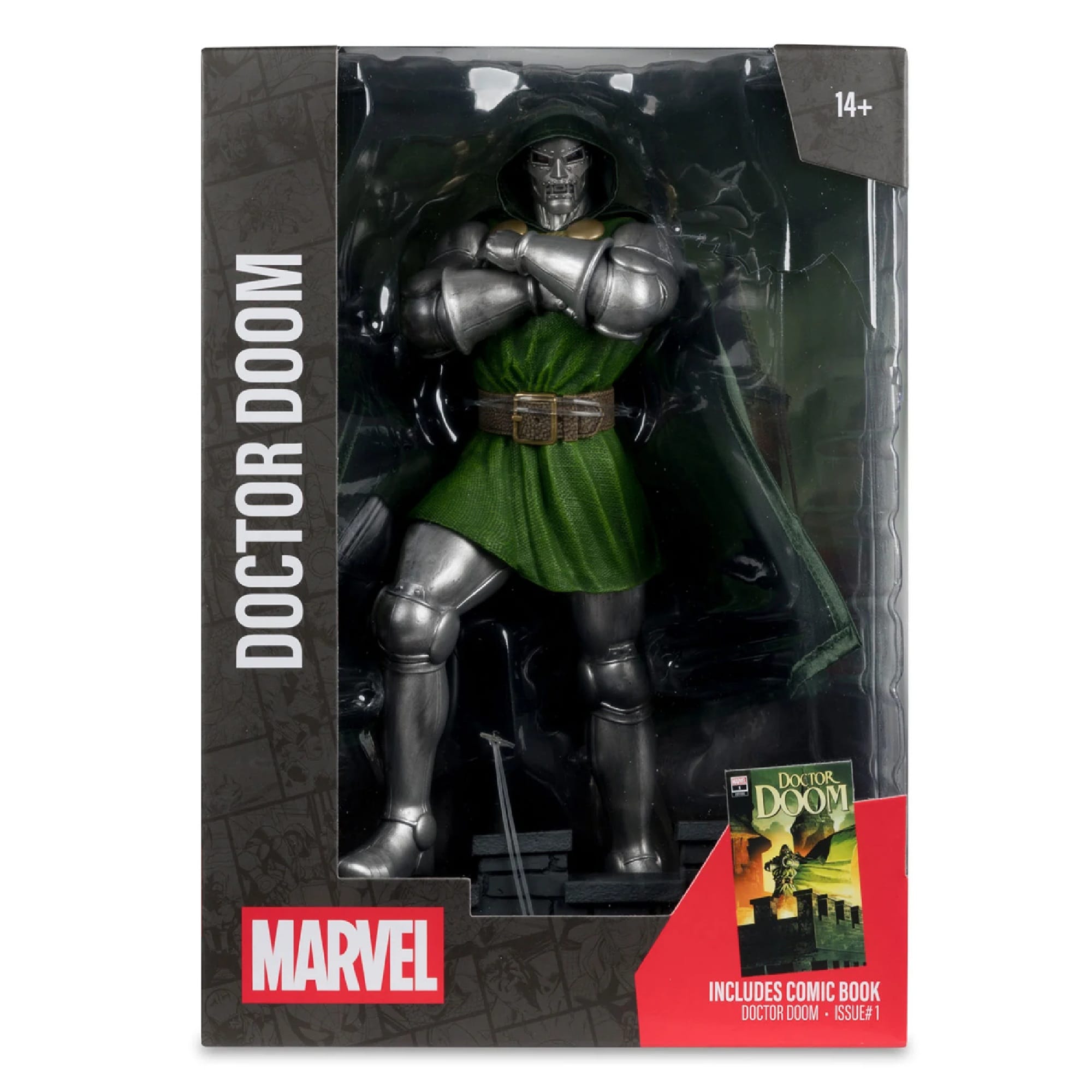 Doctor Doom Issue #1 Marvel 1:6 Scale Collectible Figure w/ Scene McFarlane