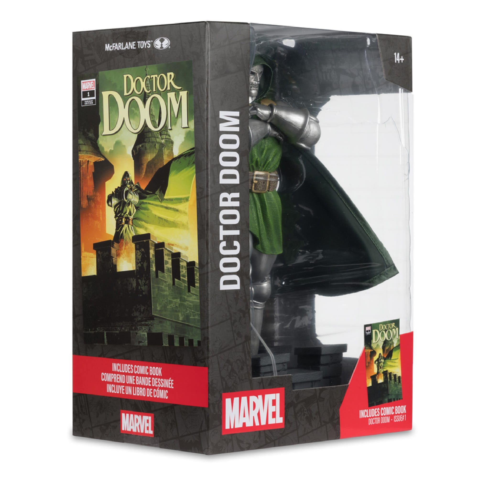 Doctor Doom Issue #1 Marvel 1:6 Scale Collectible Figure w/ Scene McFarlane