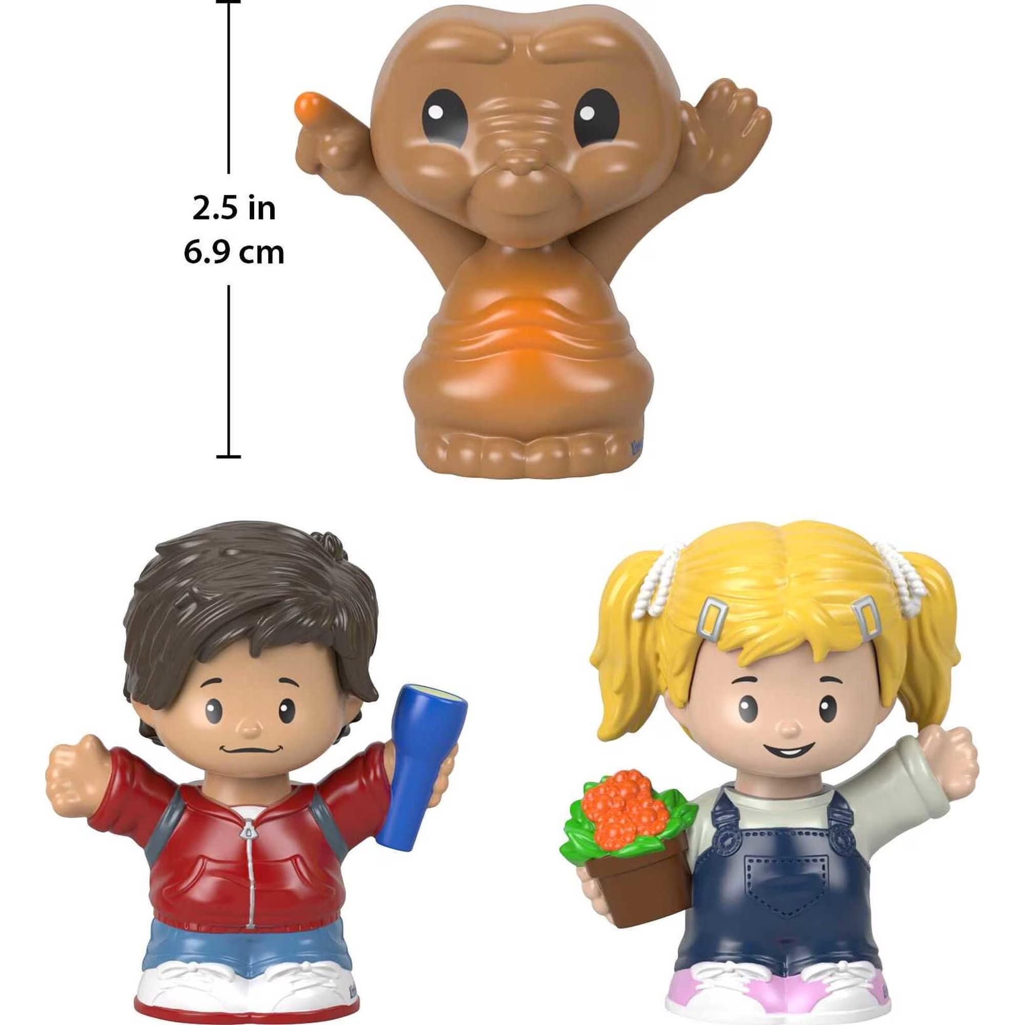 E.T. The Extra-Terrestrial Little People Collector Figure Set by Fisher-Price