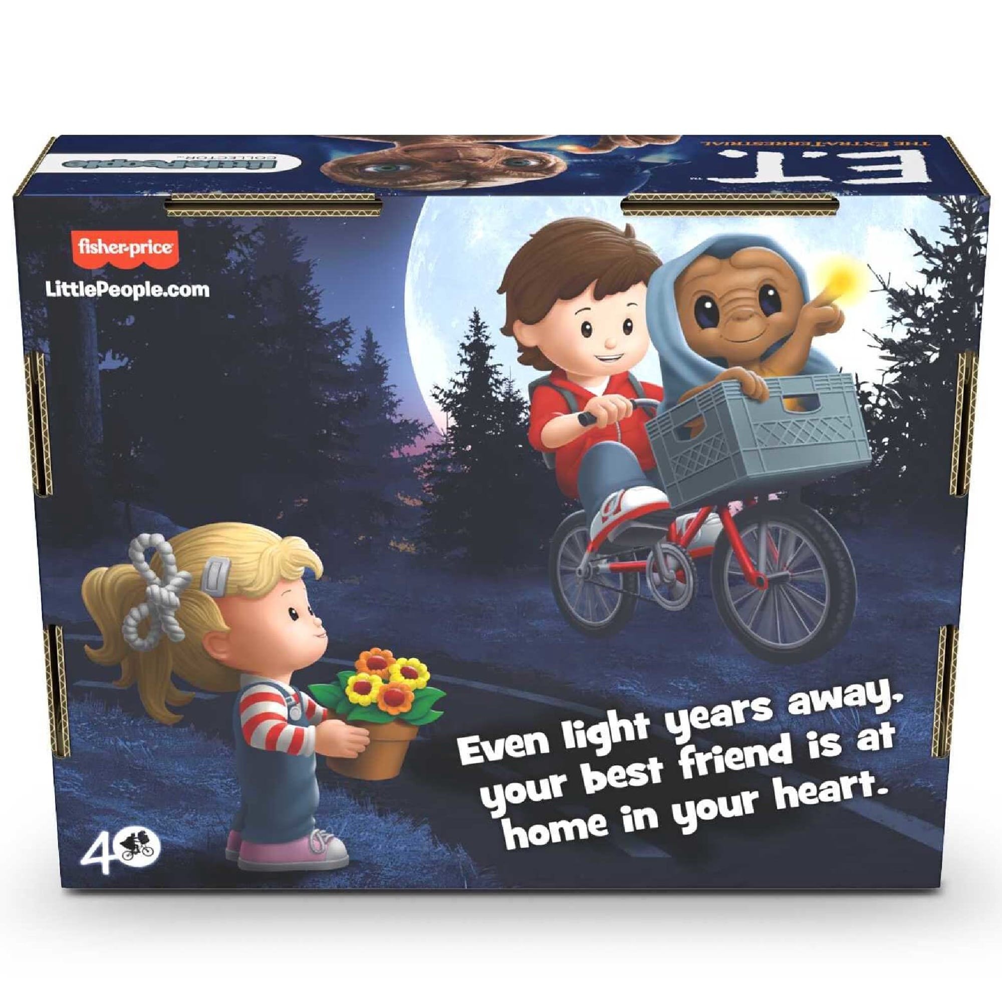 E.T. The Extra-Terrestrial Little People Collector Figure Set by Fisher-Price