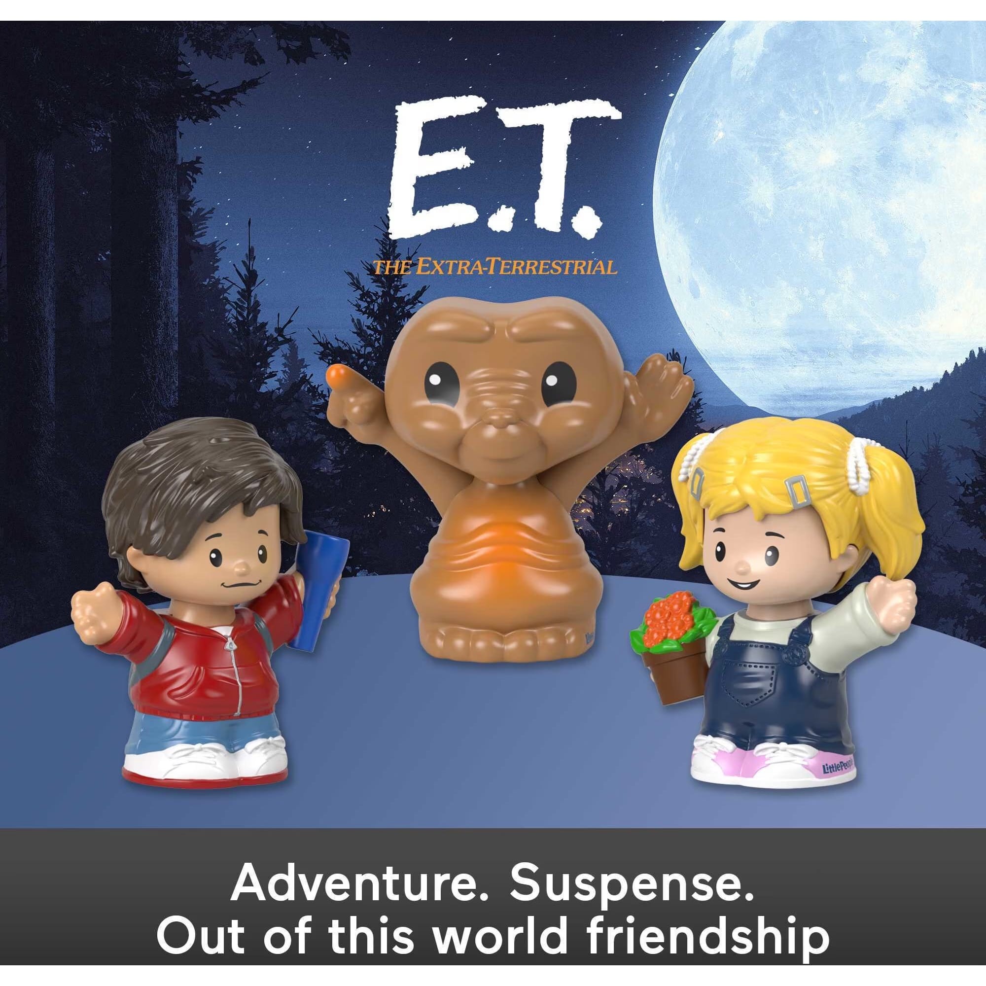 E.T. The Extra-Terrestrial Little People Collector Figure Set by Fisher-Price
