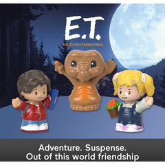 E.T. The Extra-Terrestrial Little People Collector Figure Set by Fisher-Price