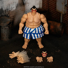 E. Honda Ultra Street Fighter II Deluxe Version 1:12 Action Figure Jada Toys