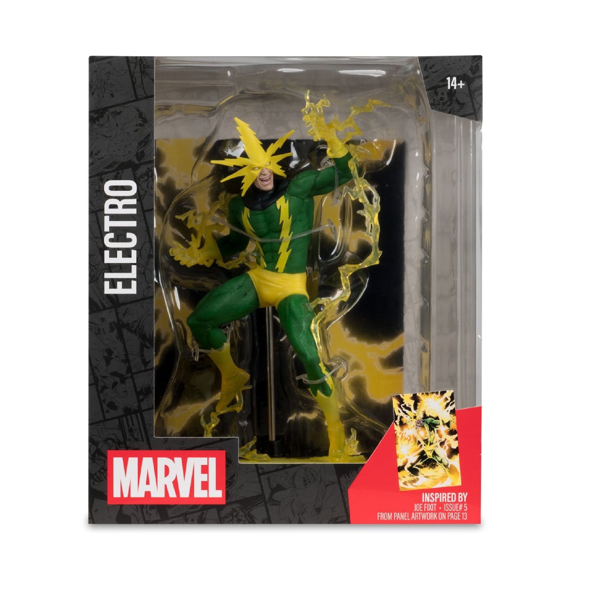 Electro - Marvel 1:10 Scale Collectible Figure (Joe Fixit #5) by McFarlane Toys