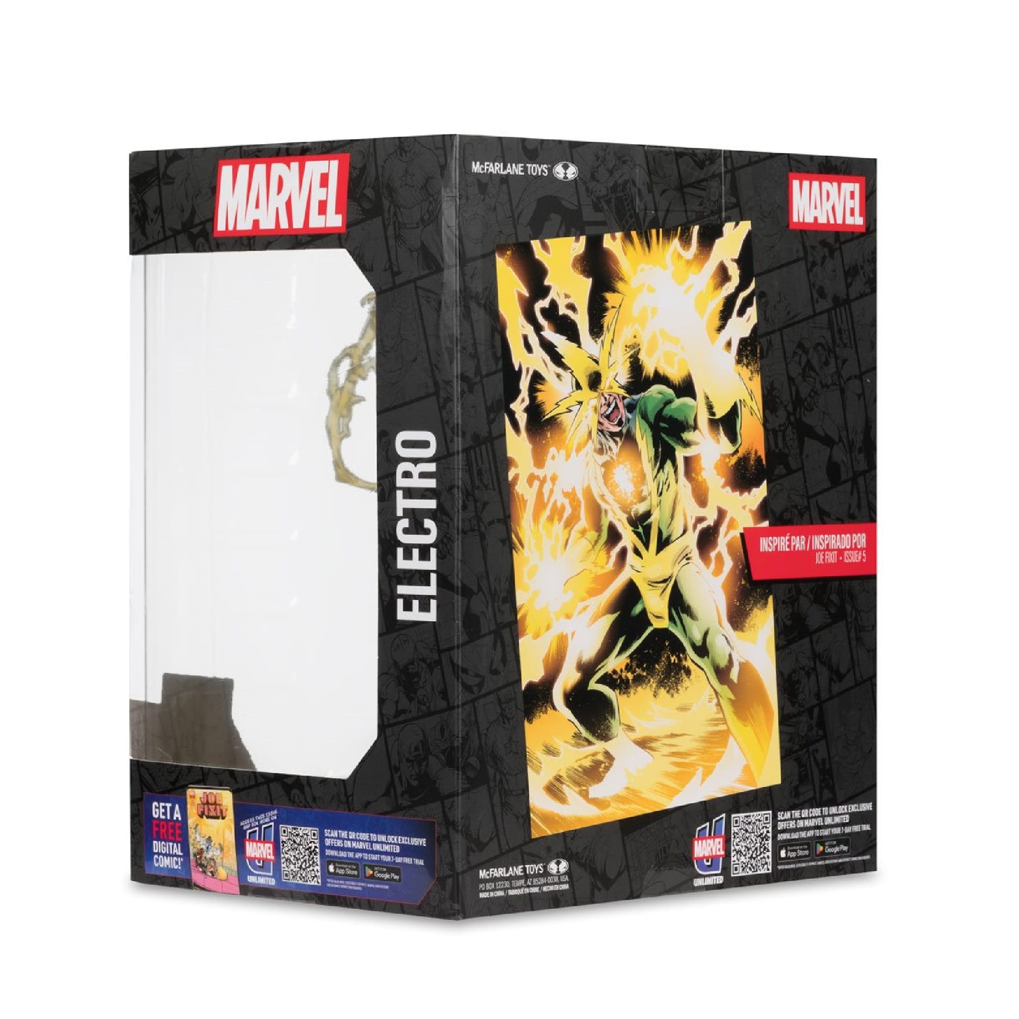 Electro - Marvel 1:10 Scale Collectible Figure (Joe Fixit #5) by McFarlane Toys