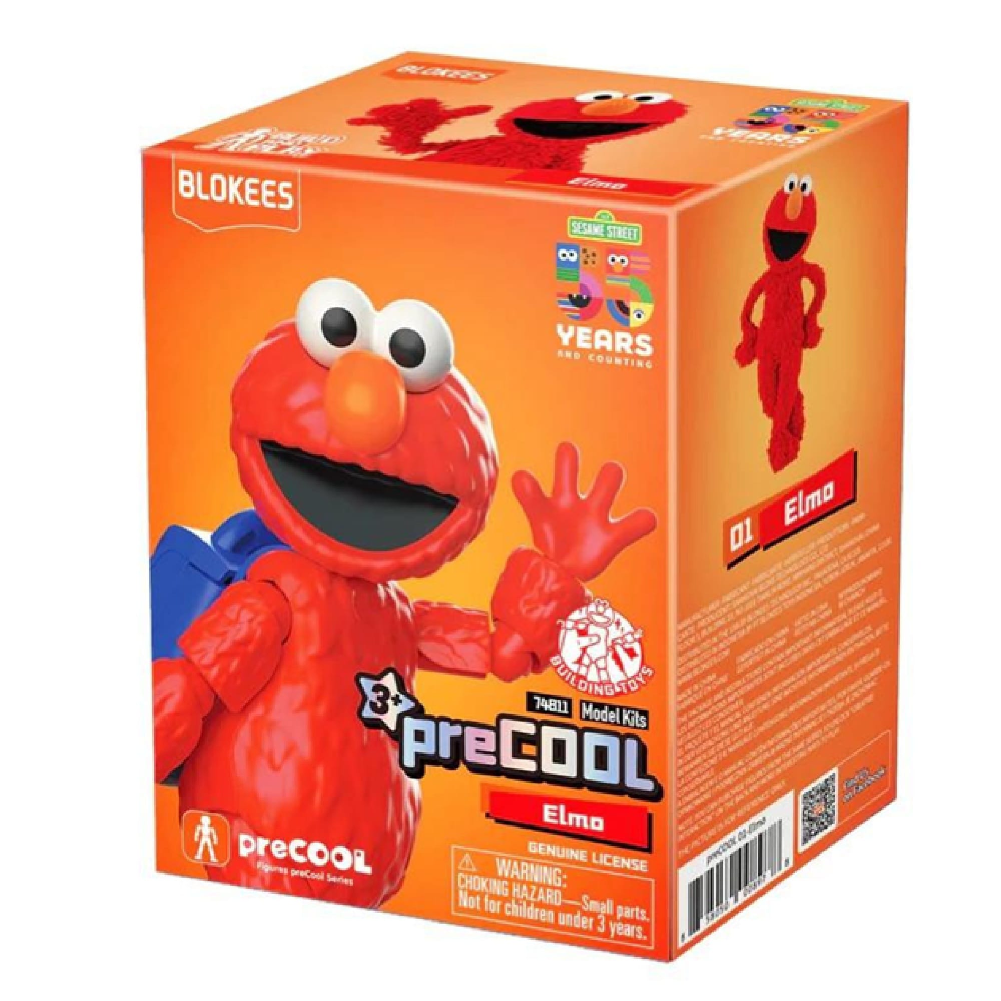 Elmo Sesame Street Mini Model Kit Series 1 Blokees