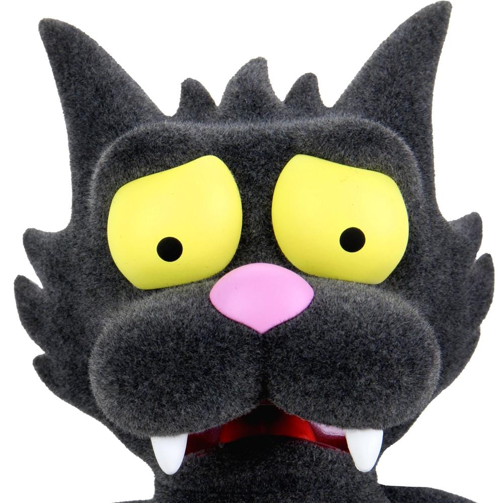 Itchy and Scratchy Flocked Version Medium Figure Set by The Simpsons x Kidrobot - IamRetro Exclusive