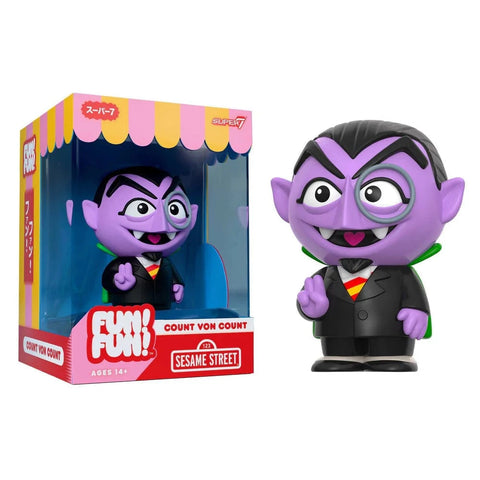 Count Von Count Sesame Street 5" Fun Fun Figure by Super7