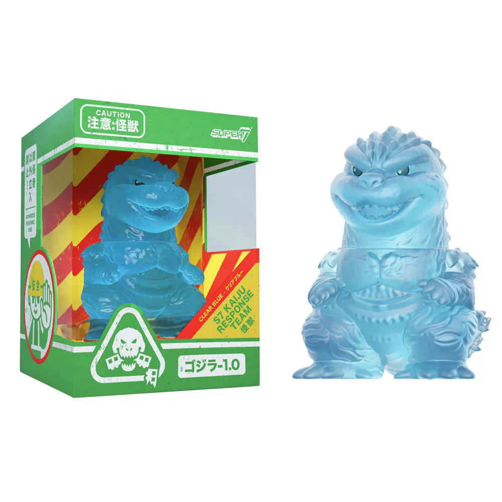 Godzilla Minus One Clear Blue 5-Inch Vinyl Figure Toho FUN! FUN! by Super7