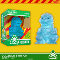 Godzilla Minus One Clear Blue 5-Inch Vinyl Figure Toho FUN! FUN! by Super7