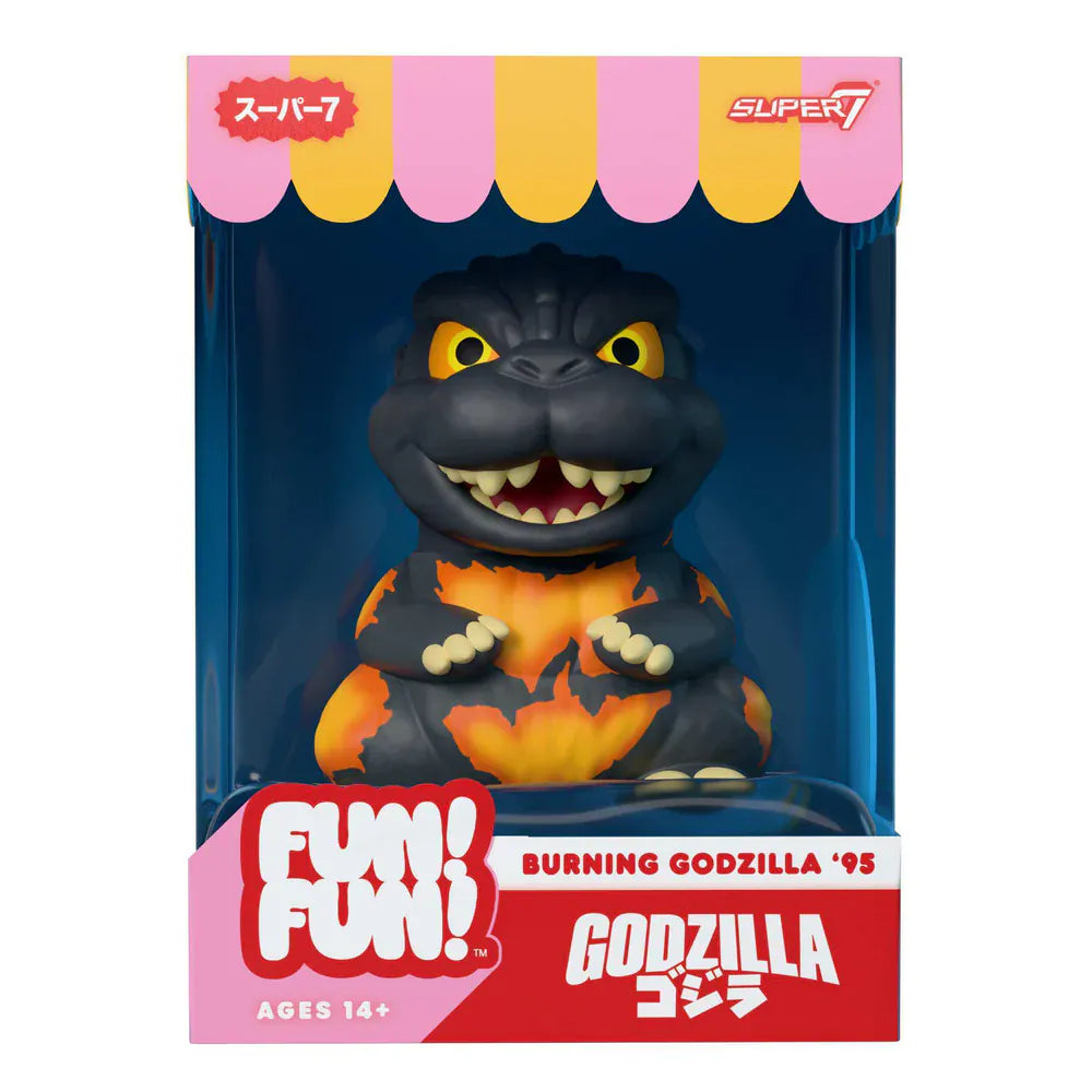 Burning Godzilla Fun Fun Vinyl Figure Super7