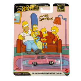 The Simpsons Family Car - Hot Wheels Premium Pop Culture Die-Cast Vehicle by Mattel