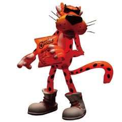 Jada Toys Cheetos Chester Cheetah Flamin' Hot Glow-in-the-Dark 6-Inch Action Figure