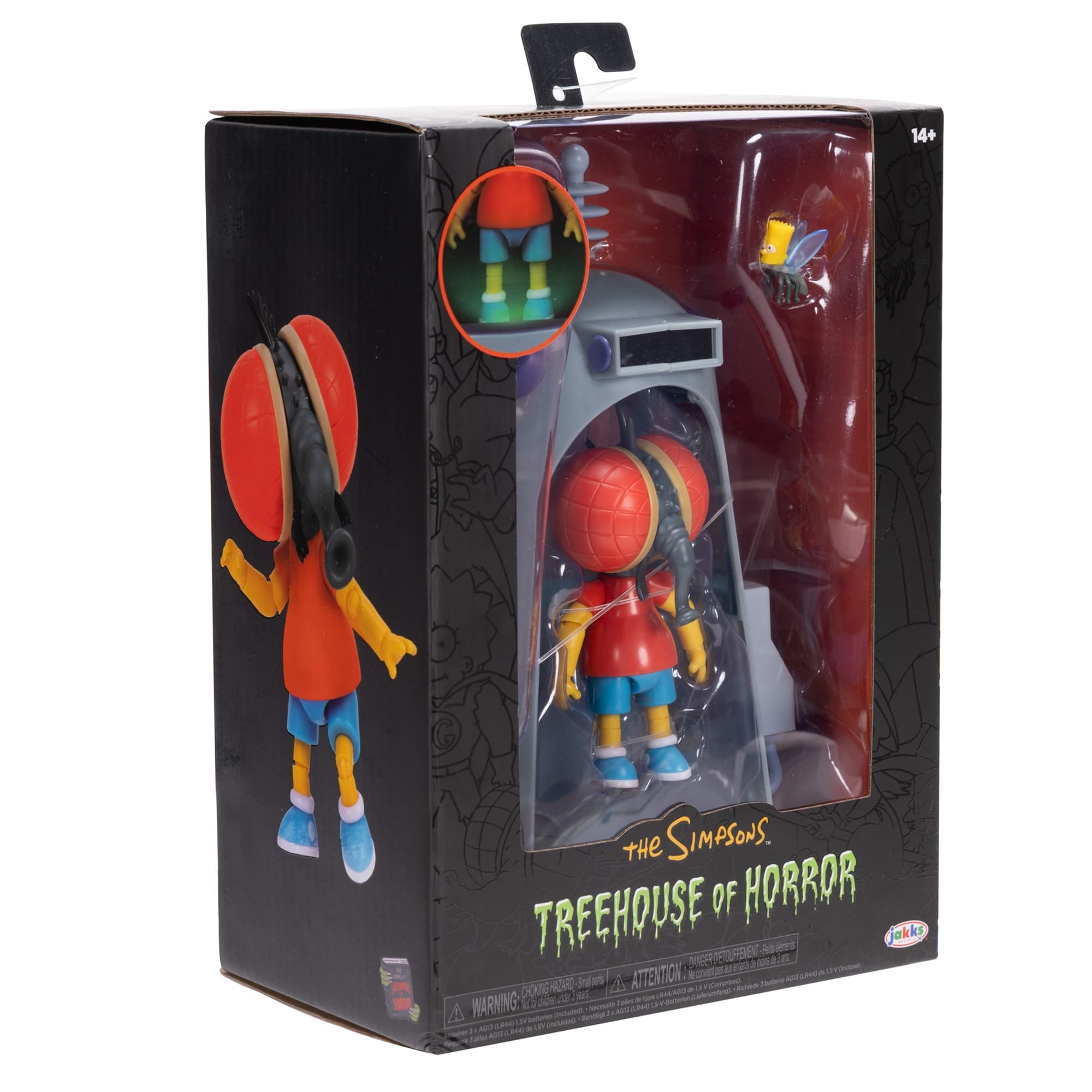 Fly Boy Bart Simpsons Treehouse of Horror Premium Action Figure Jakks Pacific