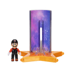 Flying Mario 1.5-Inch Feature Mini Figure - Super Mario Galaxy Movie by JAKKS Pacific