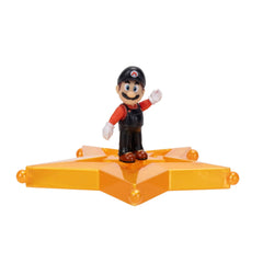 Flying Mario with Star 1.5-Inch Mini Figure - Super Mario Galaxy Movie by JAKKS Pacific