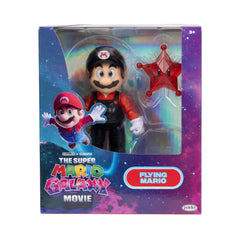 Flying Mario 5-Inch Action Figure - Super Mario Galaxy Movie by JAKKS Pacific