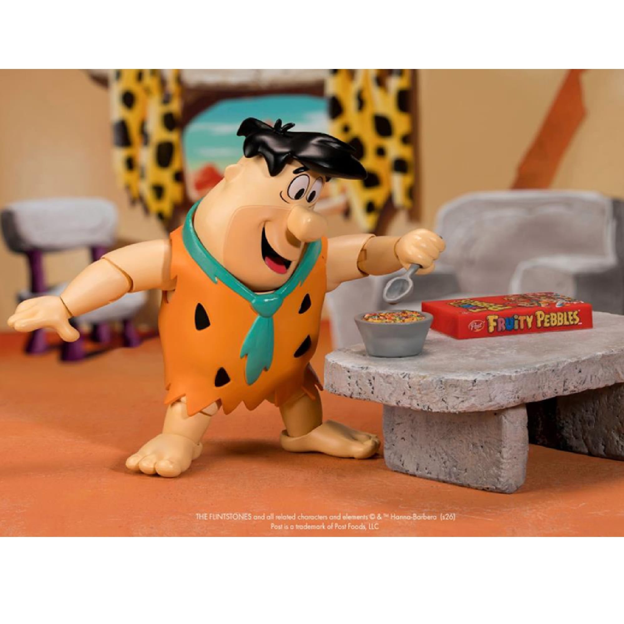 Fred Flintstone - Fruity Pebbles 1/12 Scale Action Figure Jada Toys