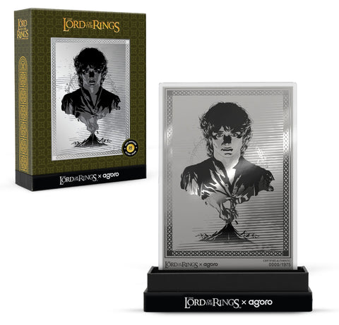 THE LORD OF THE RINGS - Frodo's Journey 5 g Silver Collectible Foil by Agoro