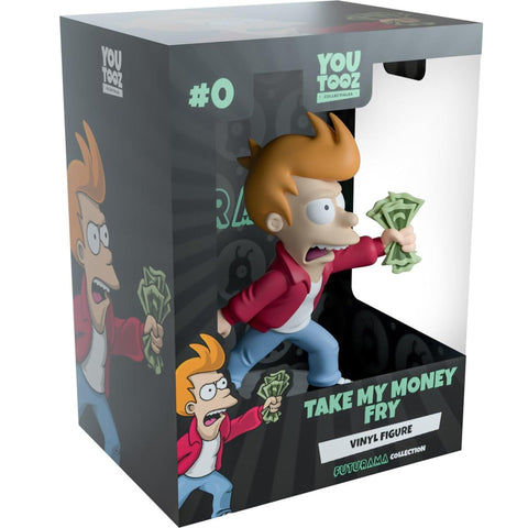 Fry 'Take My Money' Futurama Vinyl Figure #0 Youtooz