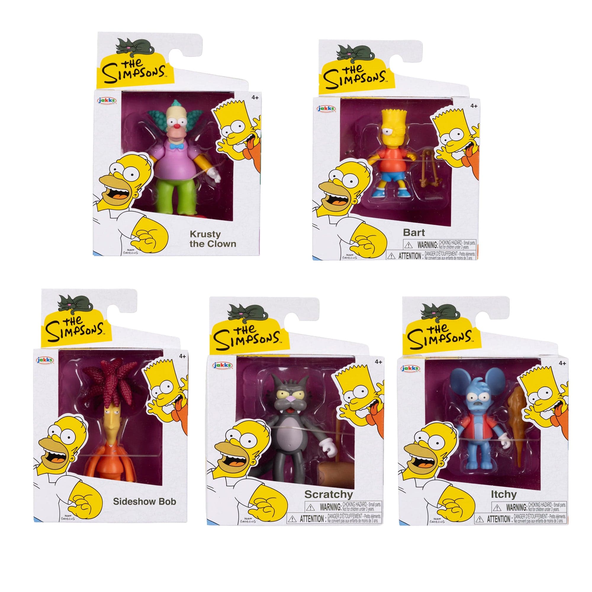C　HANGING ON WITH THE SIMPSONS バート2体 Wave 2 Full Set - The Simpsons 2.5