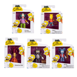 Wave 2 Full Set - The Simpsons 2.5" Figures by Jakks Pacific