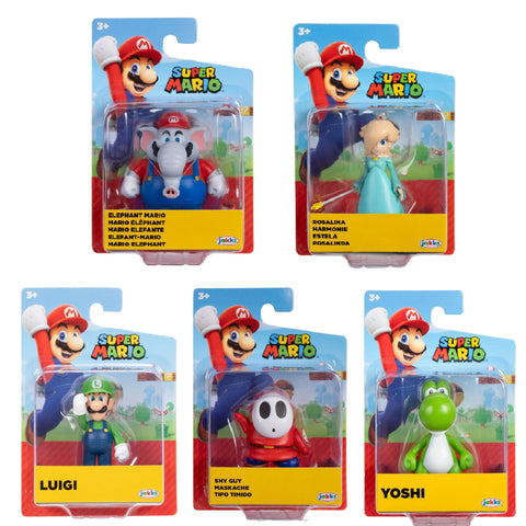 Super Mario 2.5 inch Figures Full Set Wave 59 by Jakks Pacific