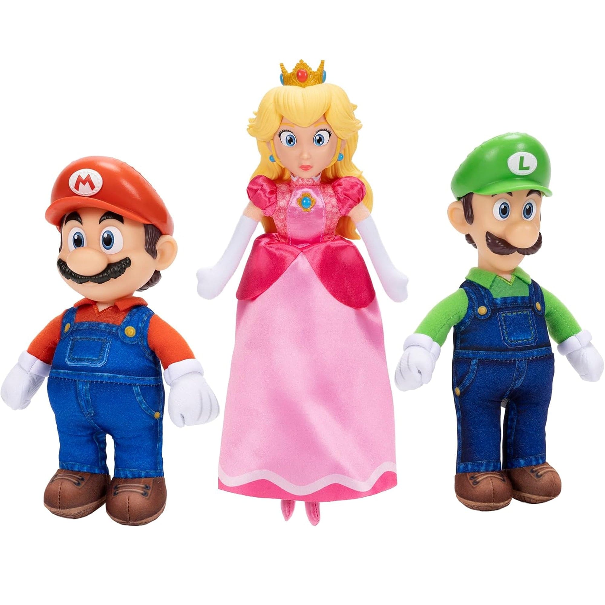 Super Mario Galaxy Movie 3 Pack Full Plush Set Jakks Pacific