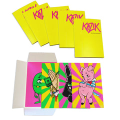 Blank Generation 5.5 Silkscreened Postcard Art Print by Frank Kozik x Arcane Agenda