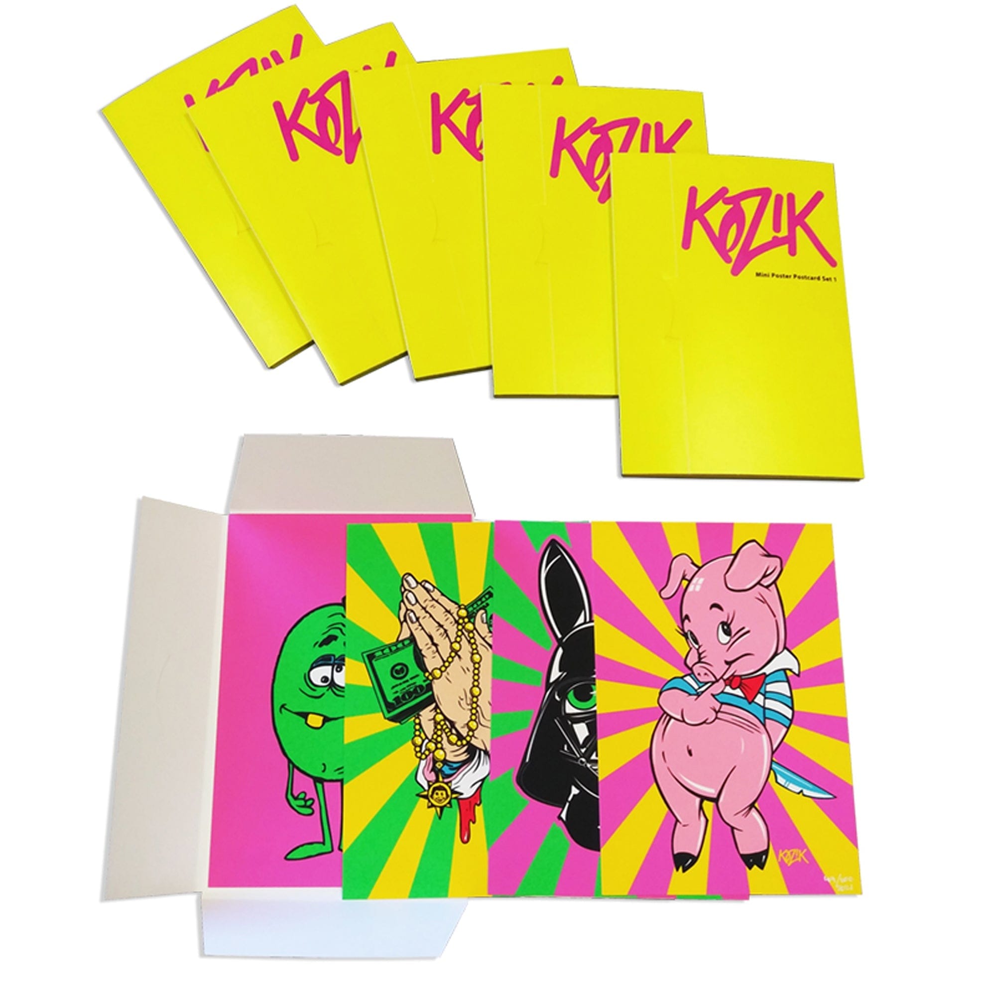 Piggums, Let Us Prey, Blank Generation & Kawaii Vader Full Set of  8x5.5