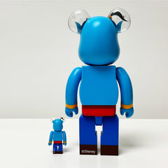 Genie Aladdin 400% + 100% Combo Bearbrick Set by Medicom