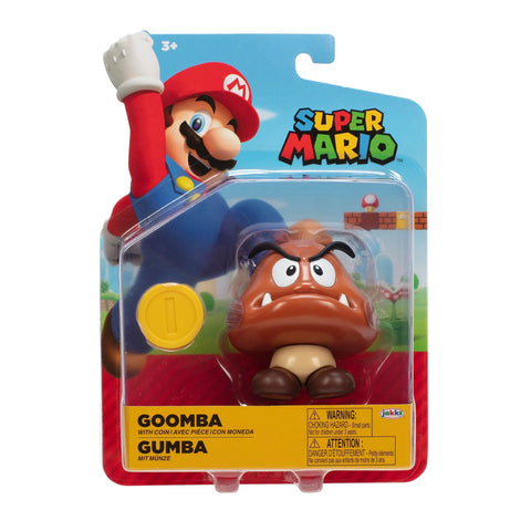 Goomba Wave 42 Super Mario Bros 4" Figure by Jakks Pacific