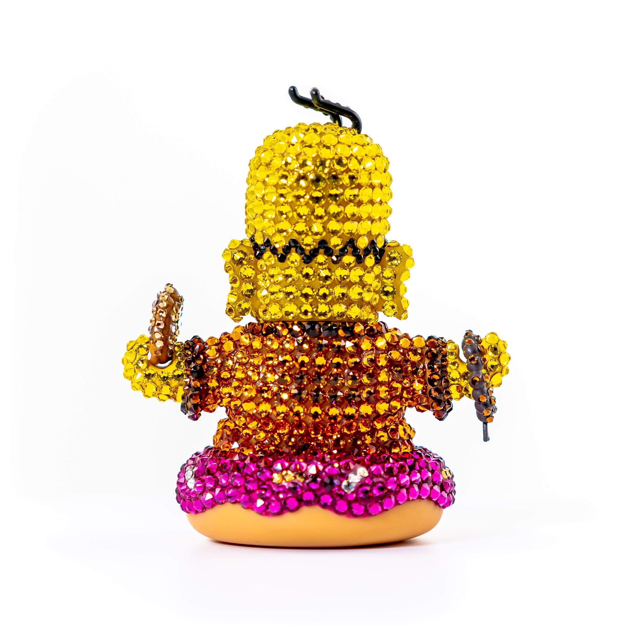 Crystal Homer Buddha by Kidrobot x Simpsons Embellished with crystals from Swarovski®