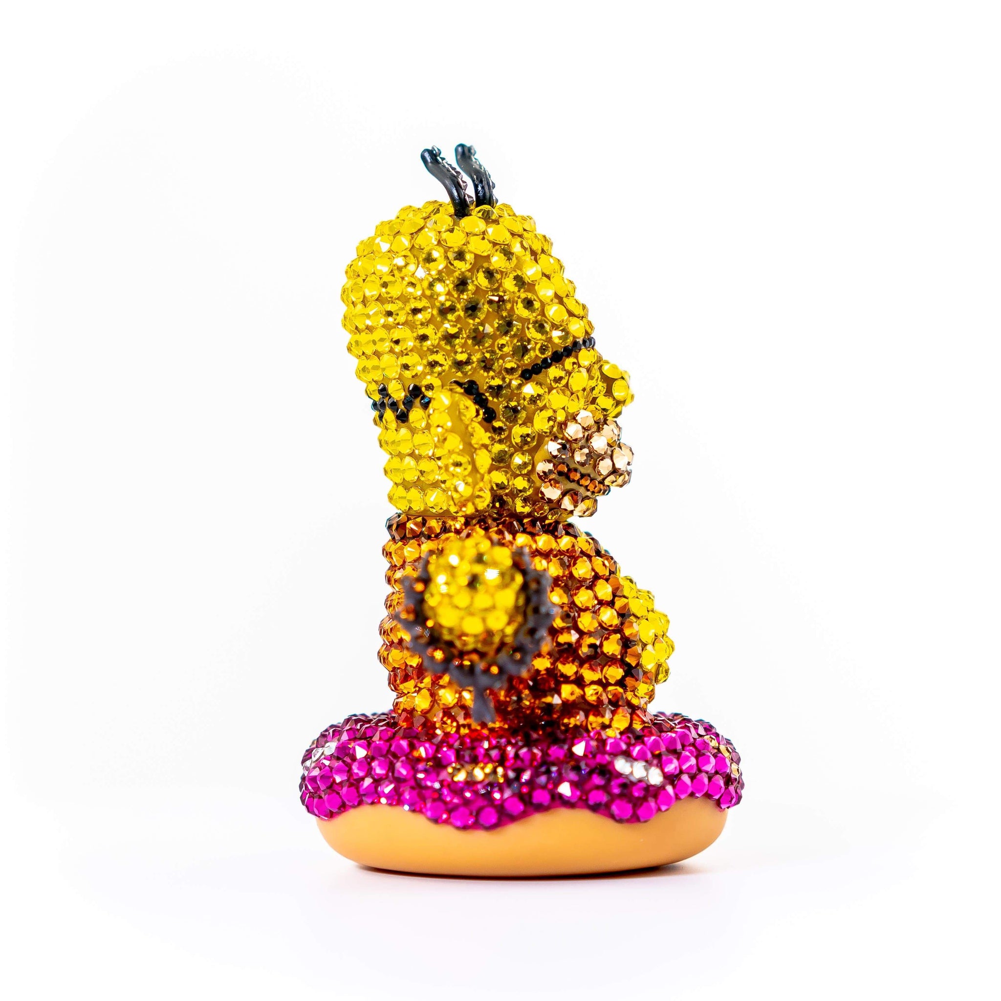 Crystal Homer Buddha by Kidrobot x Simpsons Embellished with crystals from Swarovski®