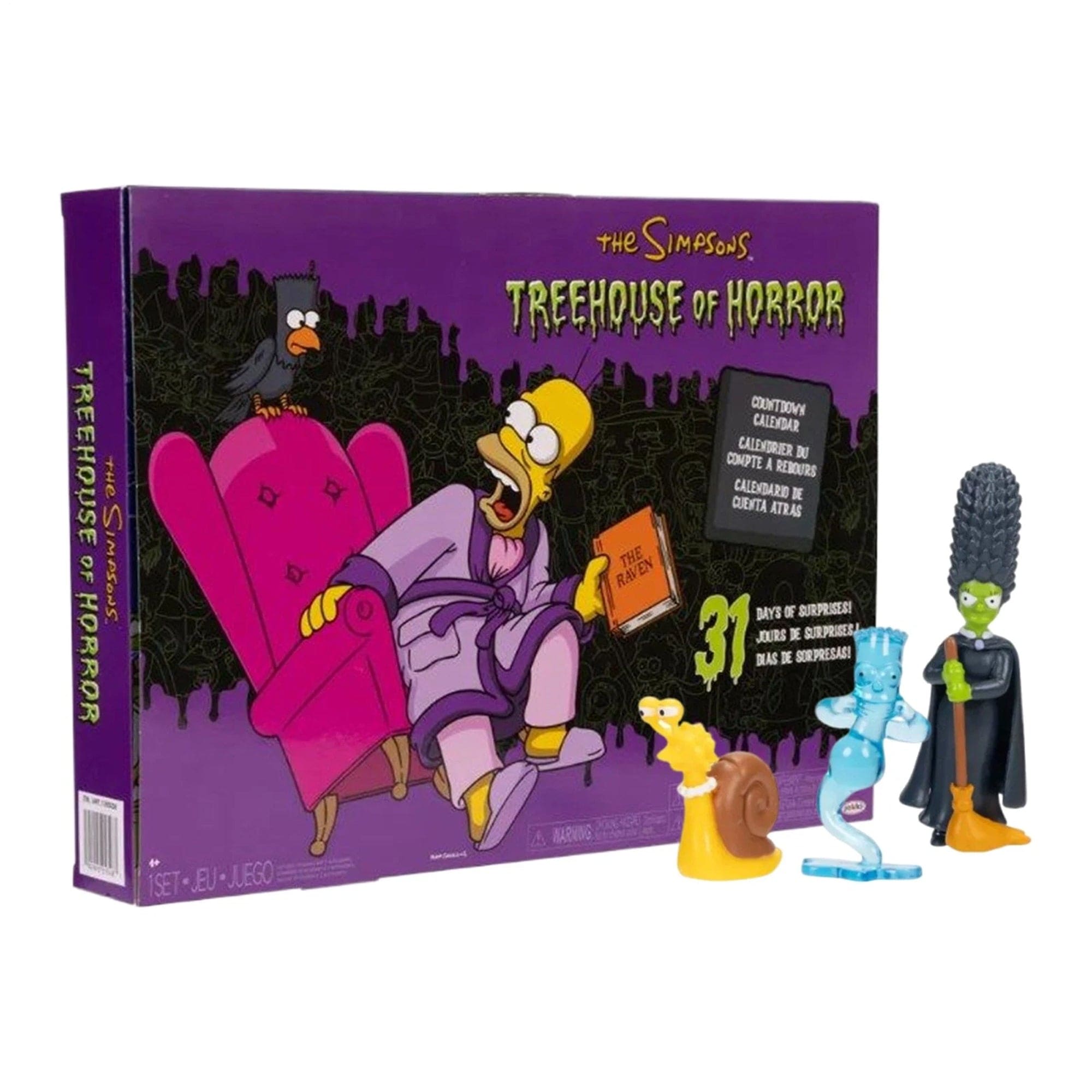 The Simpsons Treehouse of Horror Advent Calendar by Jakks Pacific
