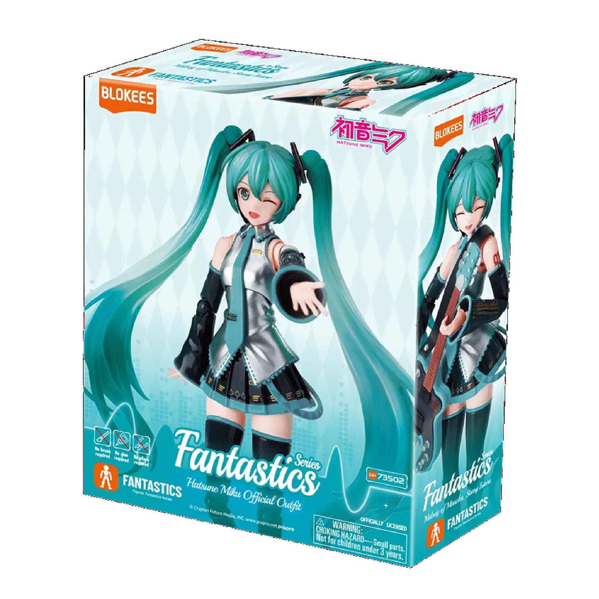 Hatsune Miku Official Outfit Fantastics Series Model Kit by Blokees