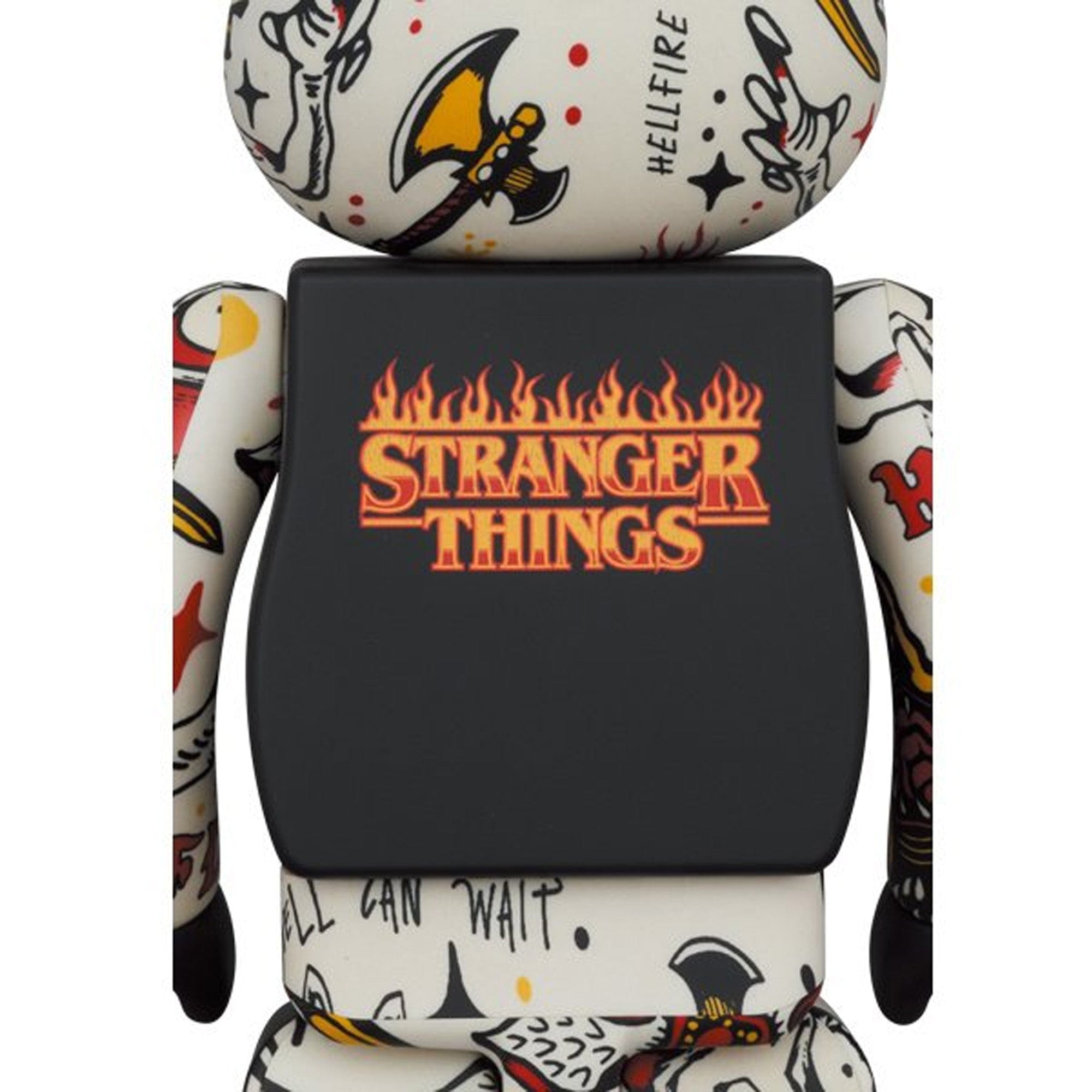 Hellfire Stranger Things 400% + 100% Bearbrick Combo by Medicom