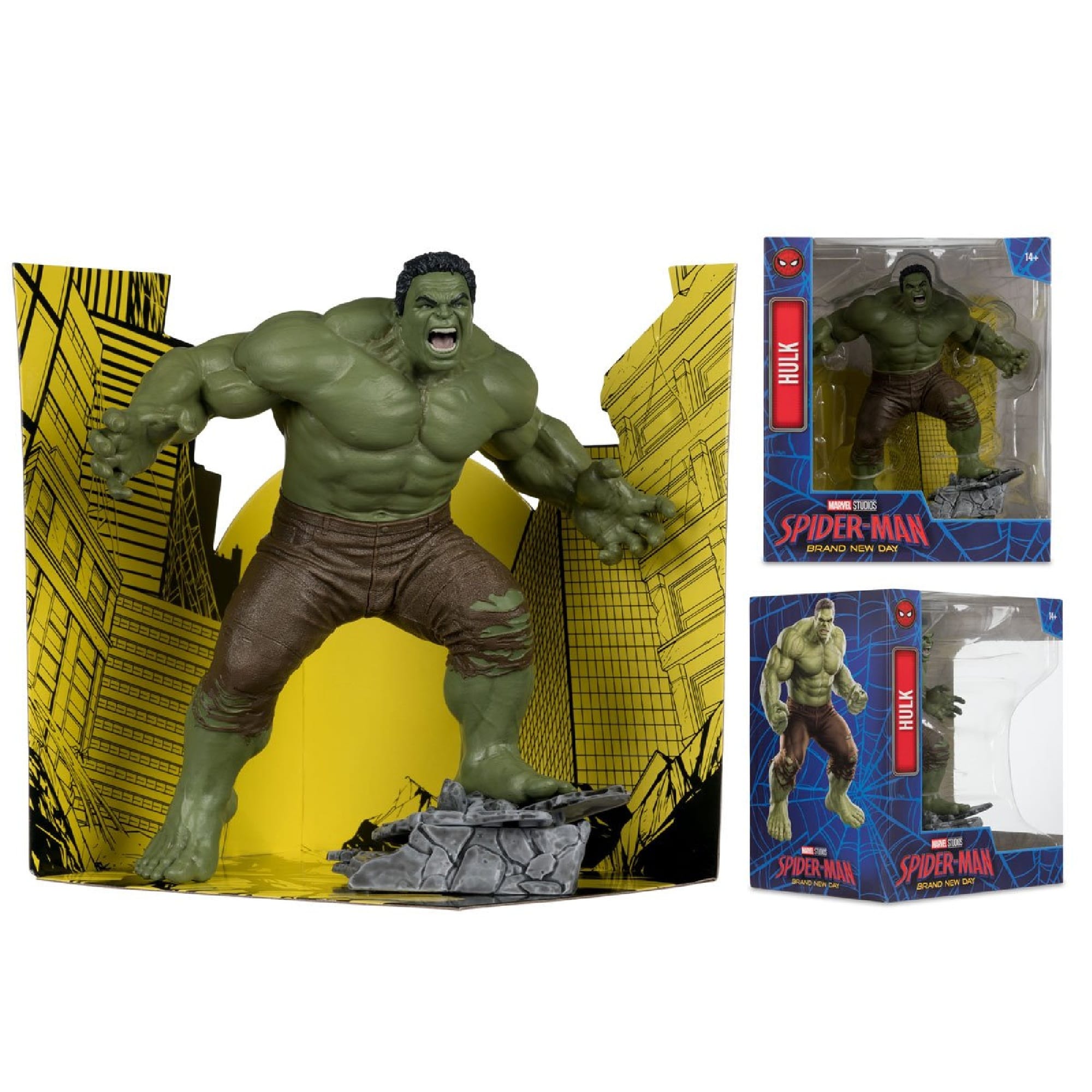 Hulk - Marvel Studios Spider-Man: Brand New Day 1:10 Scale Collectible Statue by McFarlane Toys
