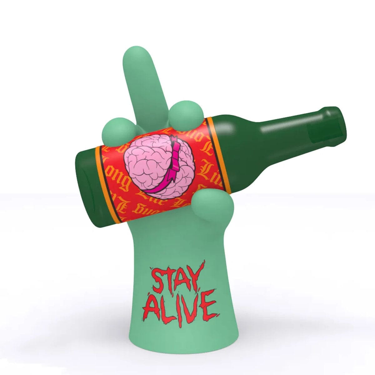 iDefy Zombie Version 8 inch Vinyl Figure by Abell Octavon x Pobber Toys