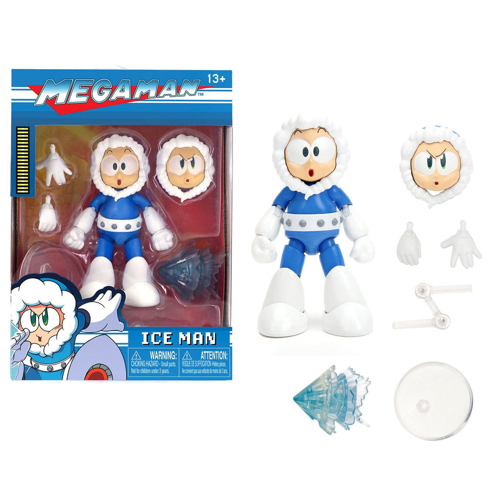 FIGURINE (FIGURE) ICE MAN (ROCKMAN) ACTION FIGURE SCALE 1/2 FIGURINE (FIGURE) ICE MAN (ROCKMAN) ACTION FIGURE SCALE 1/2