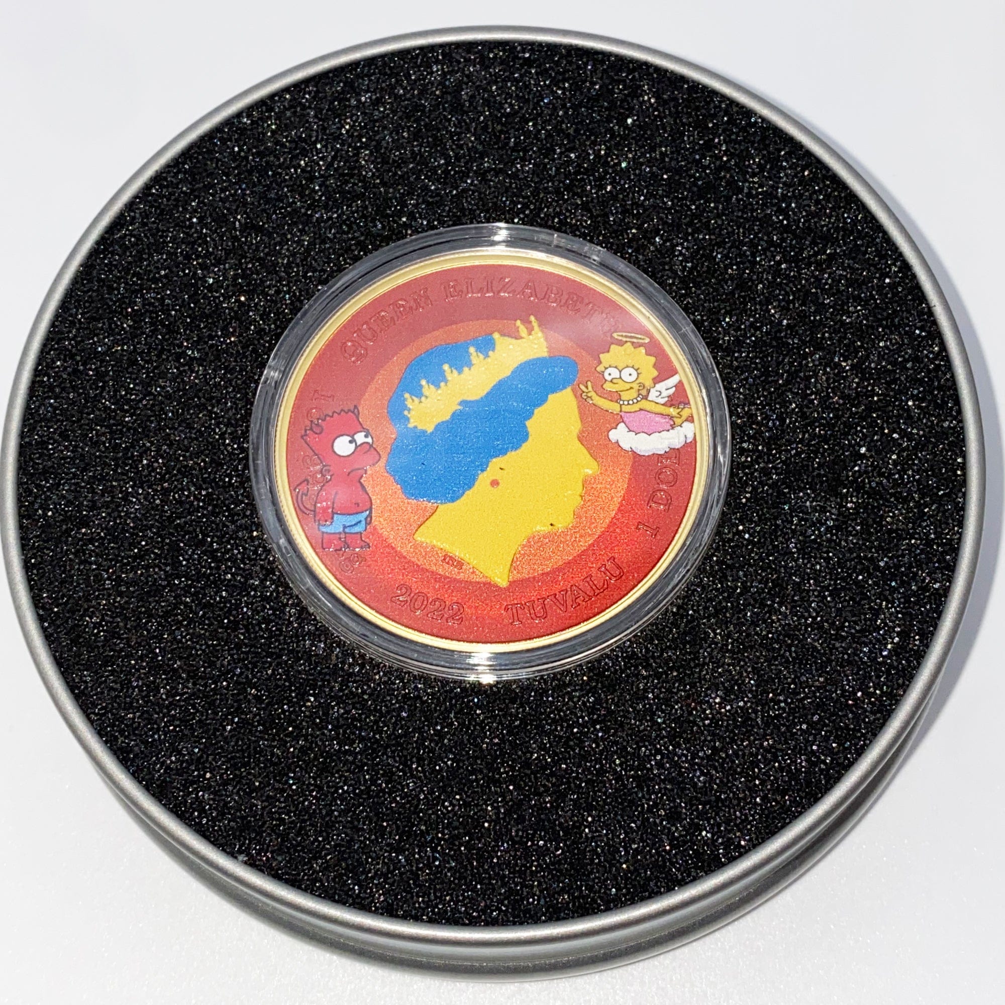 Homer Simpson 1 oz Fine Silver Coin The Simpsons JVP Limited Mintage 100