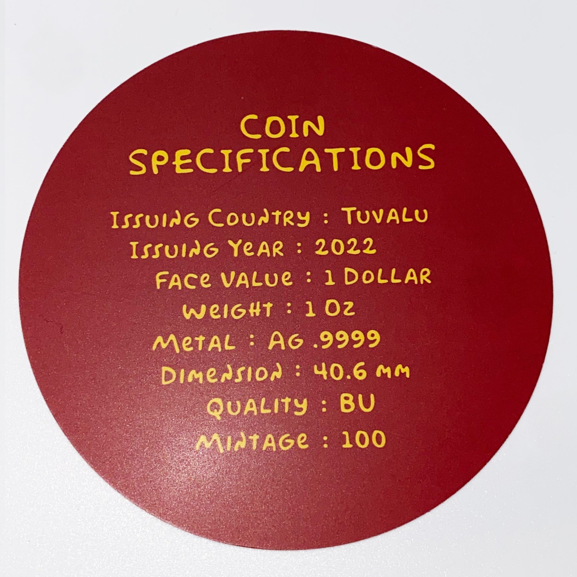 Homer Simpson 1 oz Fine Silver Coin The Simpsons JVP Limited Mintage 100