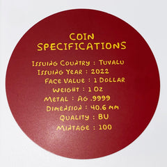 Homer Simpson 1 oz Fine Silver Coin The Simpsons JVP Limited Mintage 100